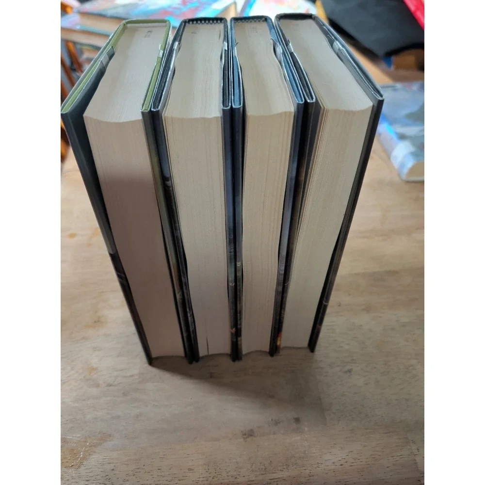 Complete Fall of Shannara ( 4 Book Set ) Terry Brooks Library copy 1st Edition‎